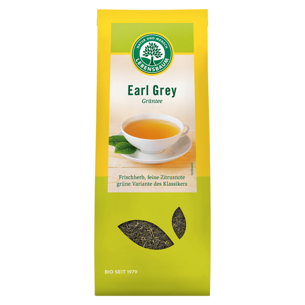 Lebensbaum Bio Earl Grey Grüntee