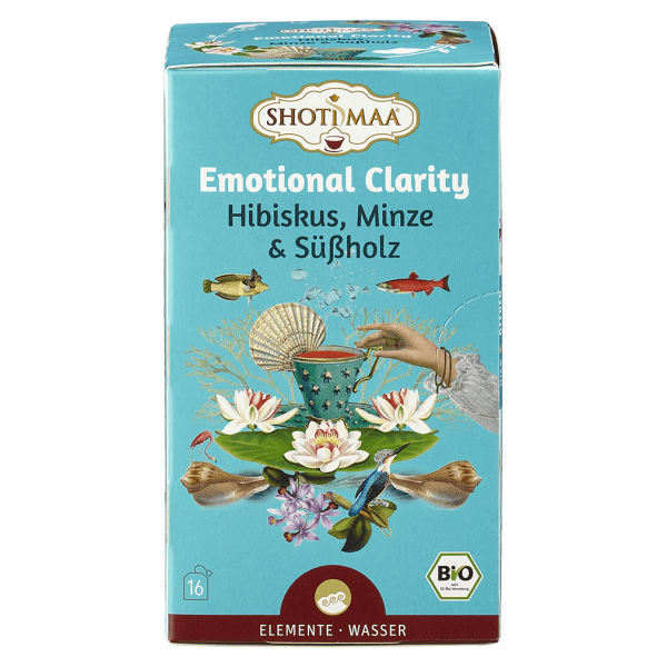 Shotimaa Bio Emotional Hibiskus, Minze &amp; Süßholz Tee