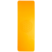 Berk Yogamatte TPE ecofriendly - orange/grau Berk Yogamatte TPE ecofriendly - orange/grau