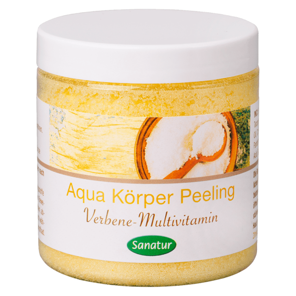 Sanatur Aqua Peeling Salz Verbene-Multivitamin