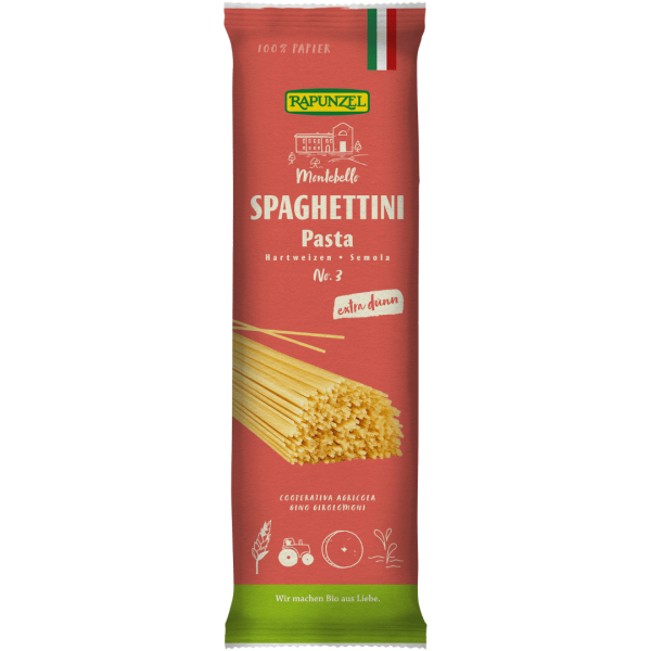 Rapunzel Bio Spaghettini Semola, no.3