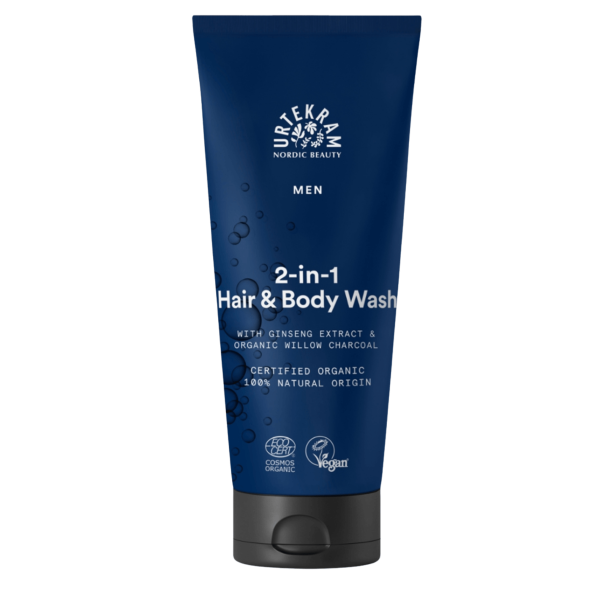 Urtekram Men 2-in-1 Hair &amp; Body Wash 200 ml