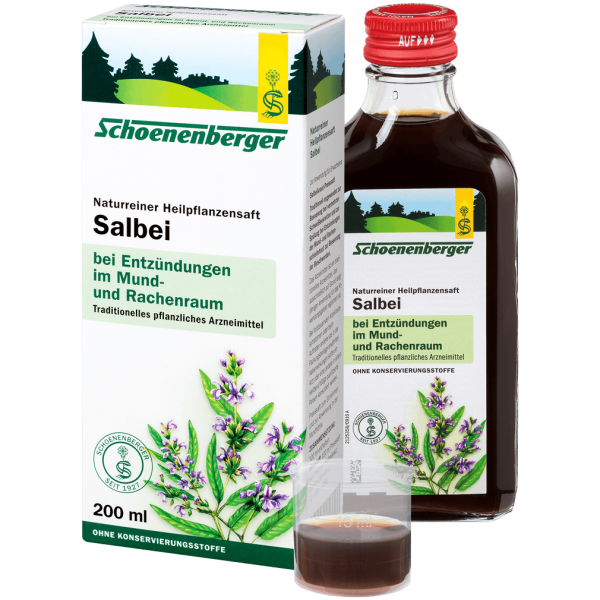 Schoenenberger Salbei-Heilpflanzensaft, 200ml