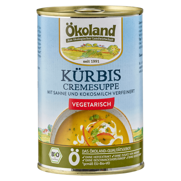 Ökoland Bio Kürbis Cremesuppe