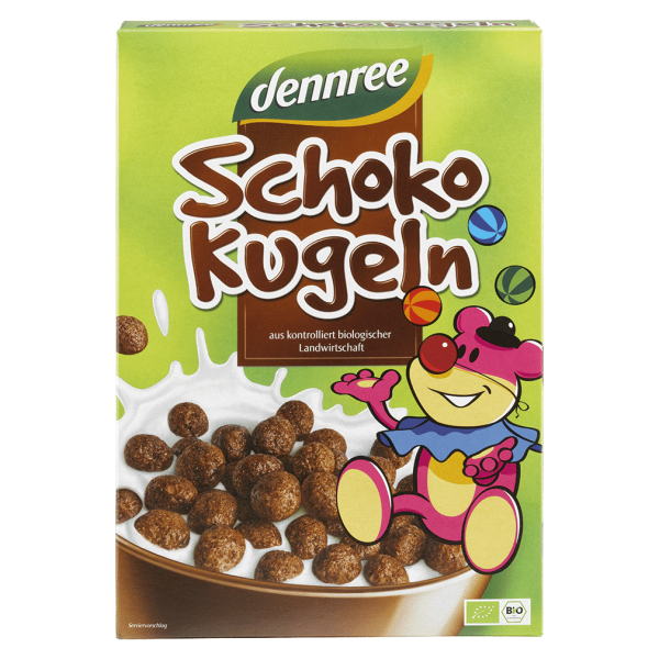 dennree Bio Schoko Kugeln