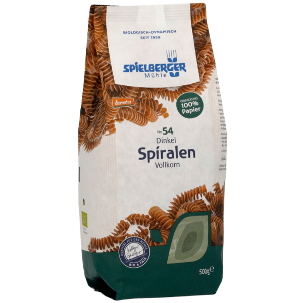 Spielberger Bio Dinkel Vollkorn Spiralen