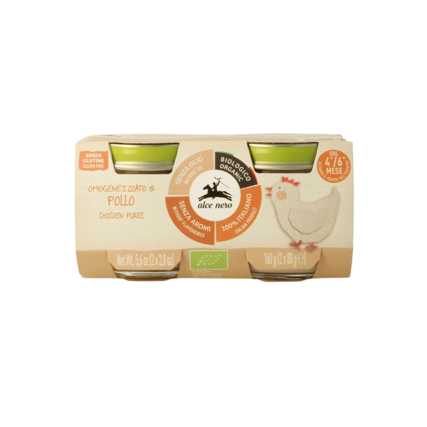Alce Nero Bio Hähnchenbrei Baby Food