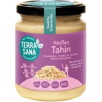 TerraSana Bio Tahin weiss - Sesammus, 250g TerraSana Bio Tahin weiss - Sesammus, 250g
