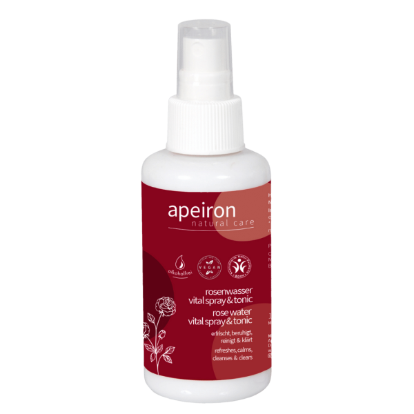 Apeiron Rosenwasser Vital Spray &amp; Tonic