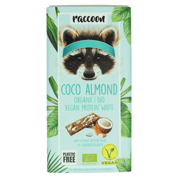 raccoon Bio Protein Choc Coco Almond