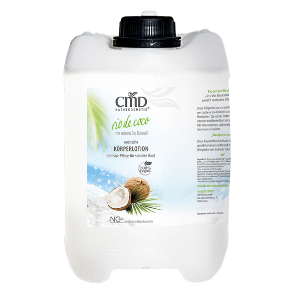 CMD Naturkosmetik Körperlotion Rio de Coco 5 Liter Großgebinde