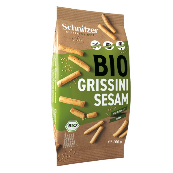 Schnitzer Bio Grissini Sesame