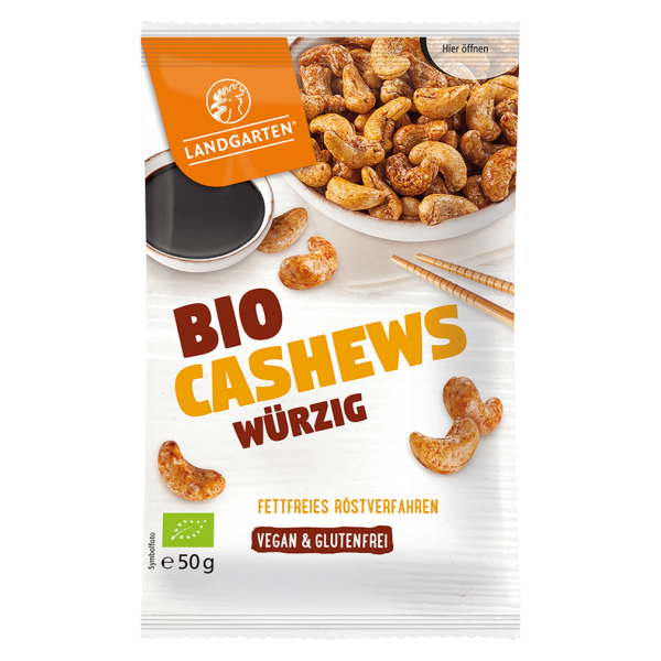 Landgarten Bio Cashews würzig