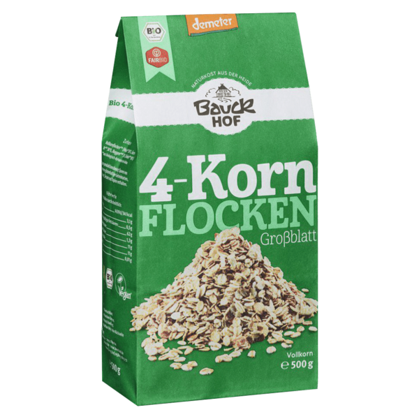 Bauckhof  Bio 4-Korn Flocken