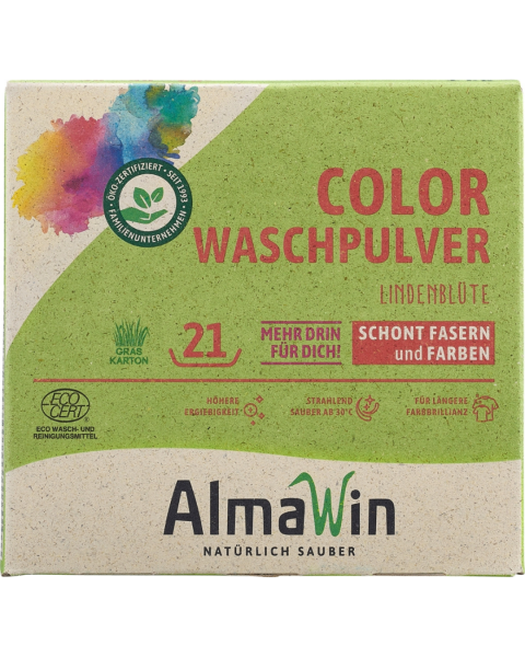 AlmaWin Color Waschpulver Lindenblüte