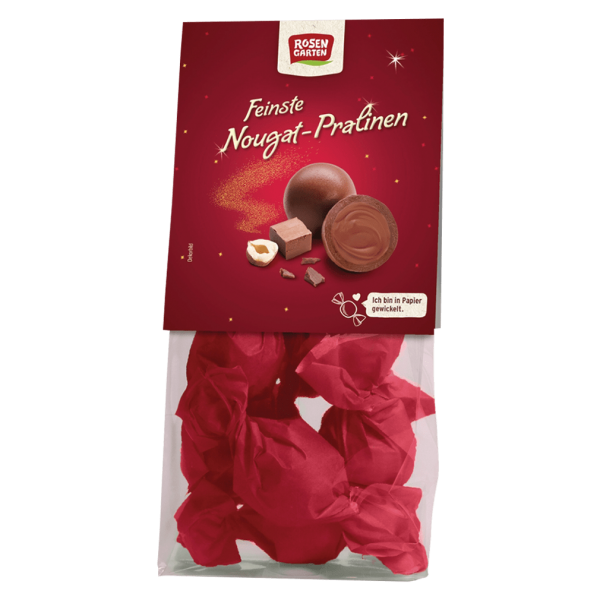 Rosengarten Bio Nougat Pralinen