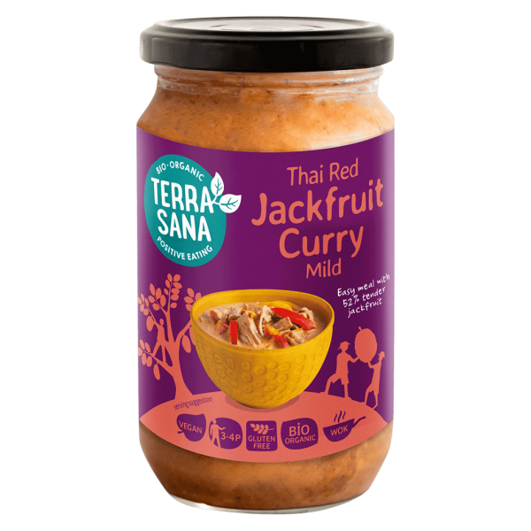 TerraSana Bio Rotes Thai-Curry mit Jackfrucht
