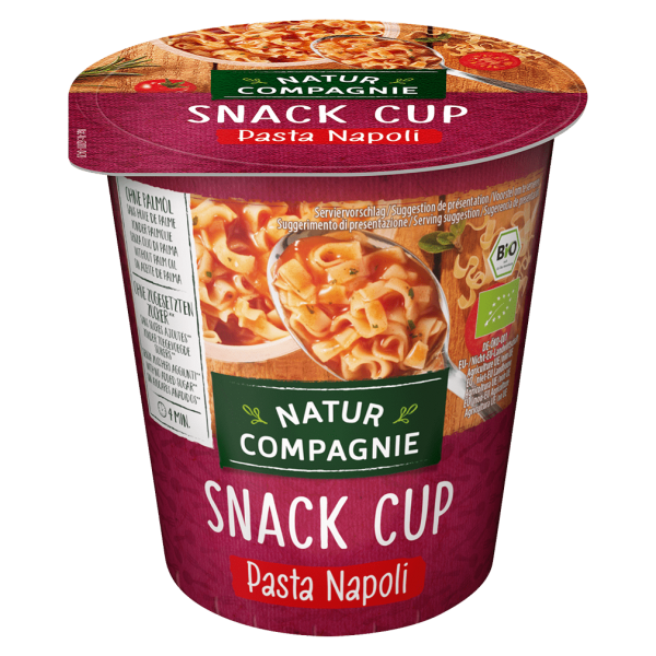 Natur Compagnie Bio Snack Cup Pasta Napoli