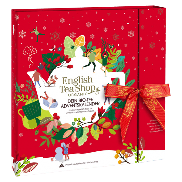 English Tea Shop Bio Teebuch Adventskalender
