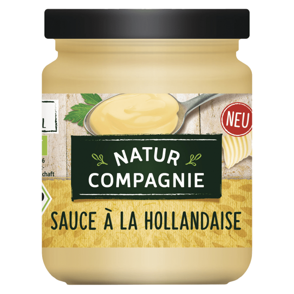 Natur Compagnie Bio Sauce à la Hollandaise im Glas, 240g