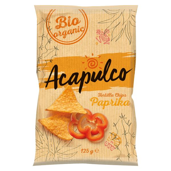 Acapulco Bio Tortilla Chips Paprika