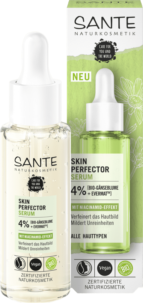 Skin Perfector Serum mit Niacinamid-Effekt von Sante Naturkosmetik bei