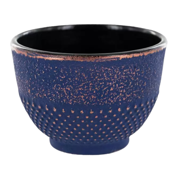 AROMANDISE Gusseiserne Tasse - Blau Bronze