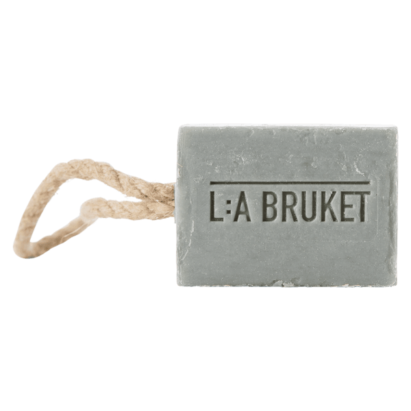 L:a Bruket 013 Fuß-Peeling aus Seife mit Seil, Pfefferminze