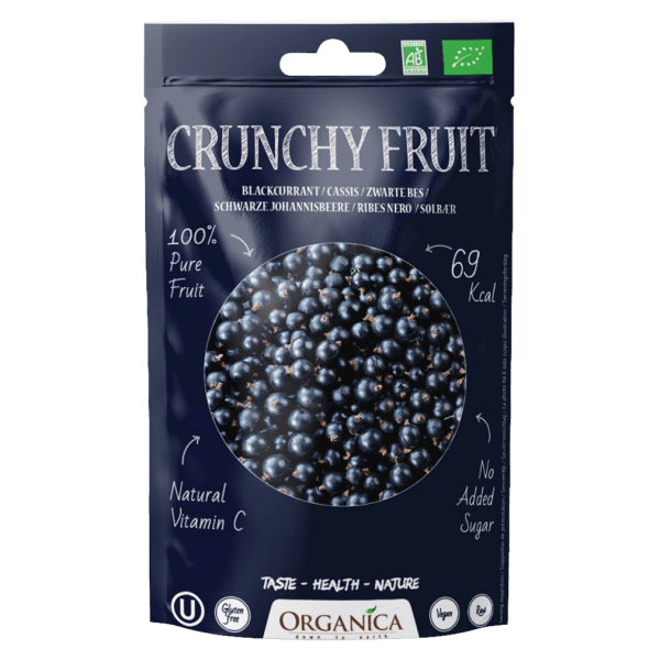 Organica Bio Crunchy Fruit, Schwarze Johannisbeere