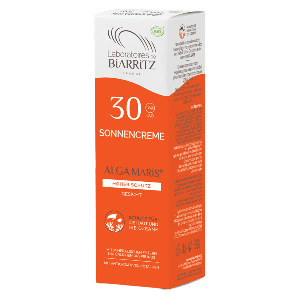 Laboratoires de Biarritz Alga Maris Sonnencreme Gesicht LSF 30