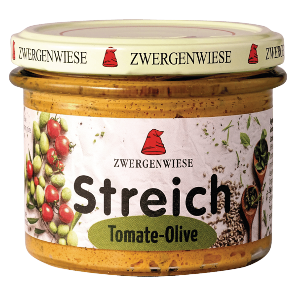 Zwergenwiese Bio Tomate-Olive Streich