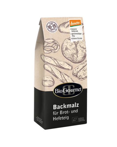 BioGourmet Bio Backmalz enzymaktiv, 175g