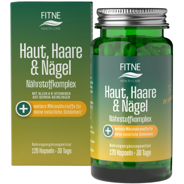 Fitne Nährstoffkomplex Haut &amp; Haare, 120 Kapseln