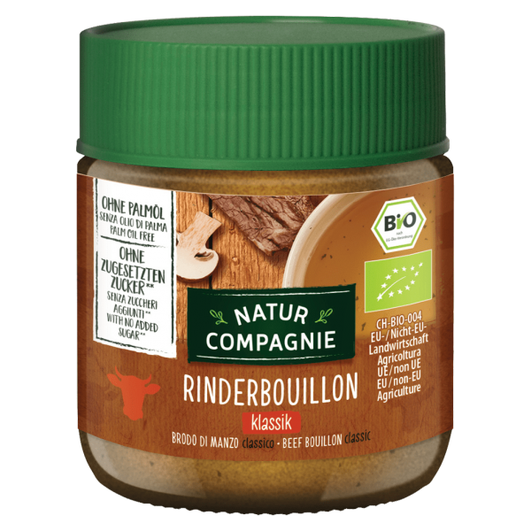 Natur Compagnie Bio Bouillon mit Rindfleisch Klassik