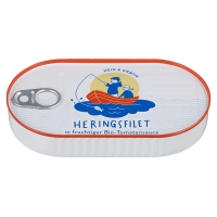 Hein & Graetje Heringsfilets in Bio Tomatensauce Hein & Graetje Heringsfilets in Bio Tomatensauce