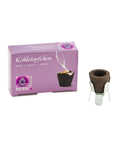 Berk Kohletöpfchen a 6 Stück pro Packung