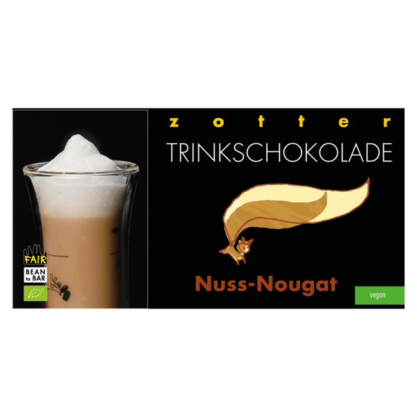 Zotter Bio Trinkschokolade - Nuss Nougat | greenist
