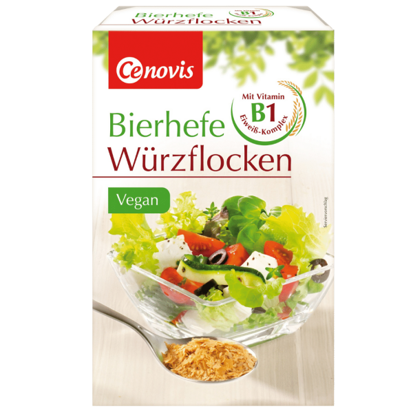 Cenovis Bierhefe Würzflocken Vitamin B1