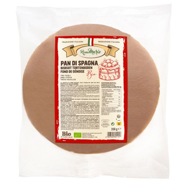 RomiMarie Bio Tortenboden Pan di Spagna