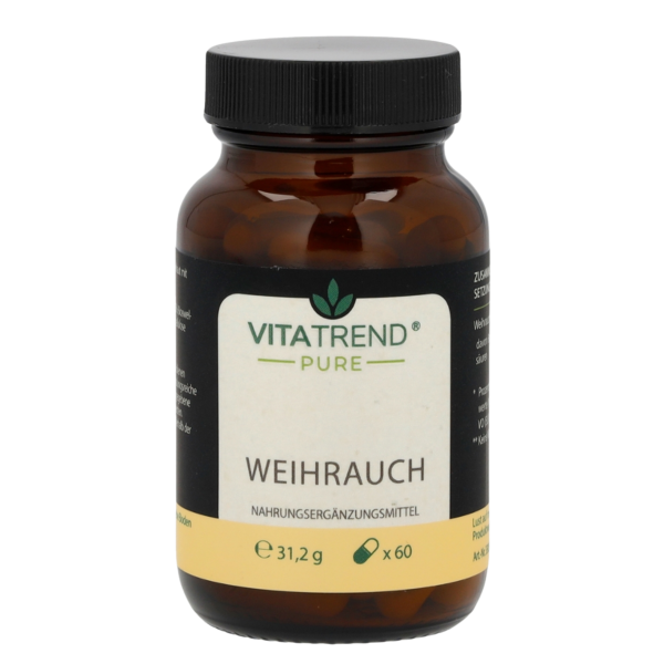 vitatrend Weihrauch Kapseln Boswellia serrata, 60 Stk.