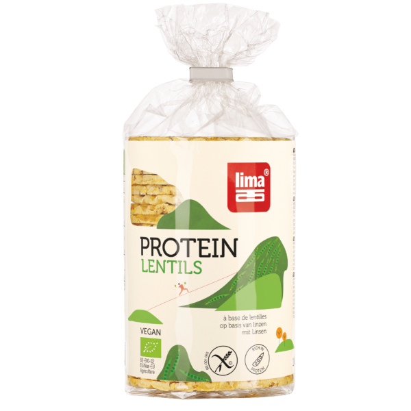 Lima Bio Protein Waffeln Linsen