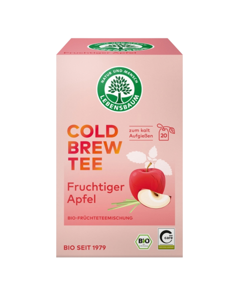 Lebensbaum Bio ColdBrew Fruchtiger Apfel, 20 Beutel