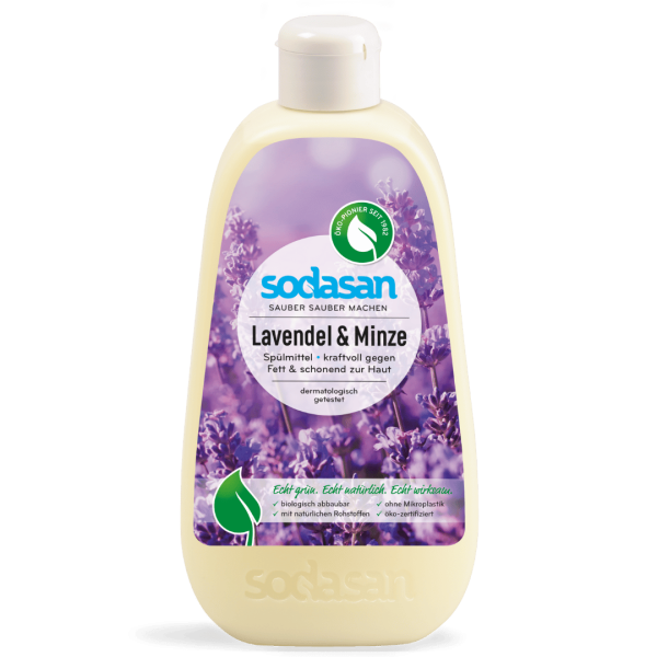 Sodasan Spülmittel Lavendel &amp; Minze