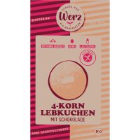 Werz Bio 4-Korn Lebkuchen Werz Bio 4-Korn Lebkuchen