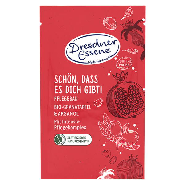 Dresdner Essenz Pflegebad Granatapfel &amp; Arganöl