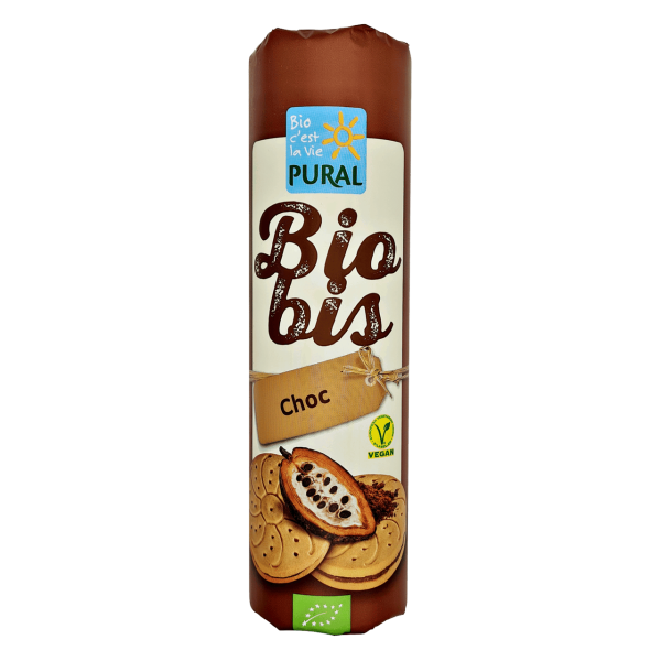 Pural Bio Biobis Weizen Choc Doppelkeks mit Kakaocreme MHD 28.01.2024