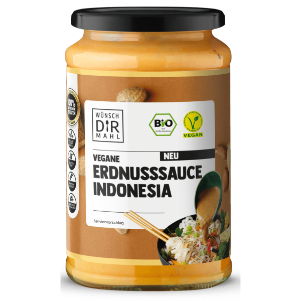 Wünsch Dir Mahl Bio Erdnusssauce Indonesia