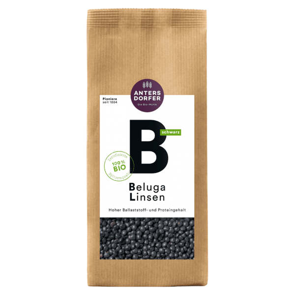 Antersdorfer Bio Beluga Linsen schwarz