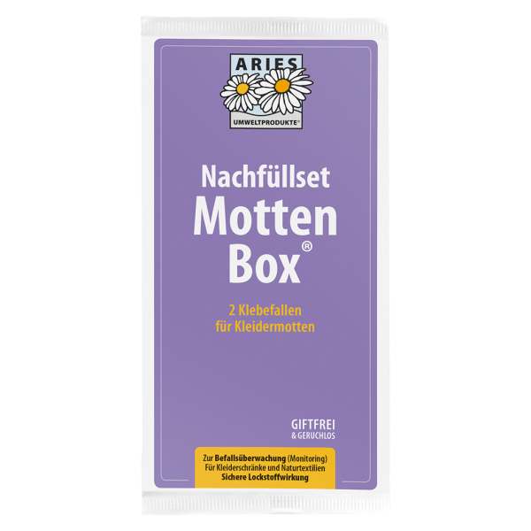 Mottenbox Nachfüllset,  Kleidermotten