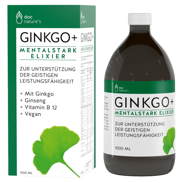 Doc Nature’s Ginkgo+ Mentalstark Elixier